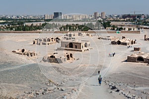 Zoroastrian ruins in Yazd