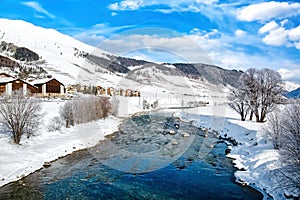 Zouz near St. Moritz, Switzerland