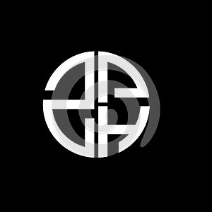 ZPH logo ZPH icon ZPH vector ZPH monogram ZPHletter ZPHminimalist ZPHtriangle ZPHflat Unique modern flat abstract logo design