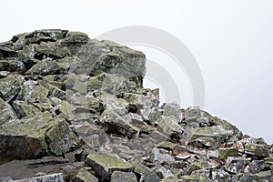 Ztracene kameny Lost stones, Jeseniky mountains, Czech Republic / Czechia