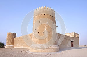 Zubarah fort Qatar, a view from south