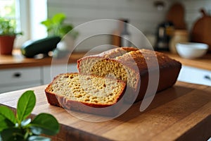 Zucchini Bread Slices