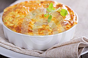 Zucchini and onion bake