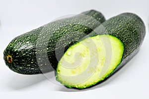 The Zucchini vegetables