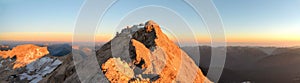 Zugspitze, Highest mountain peak in German alps