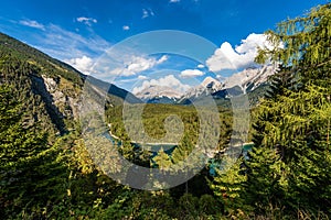 Zugspitze Peak and Blindsee - Austria and Germany photo