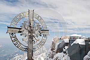 Zugspitze sign photo