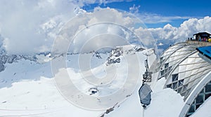 Zugspitze skie mountain, Germany