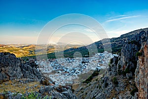 Zuheros, Spain. White houses village of Andalusia