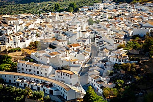 Zuheros, Spain. White houses village of Andalusia