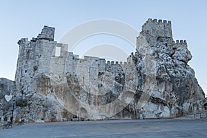 Zuheros, white village of the province of Cordoba in Spain