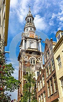 Zuiderkerka church in the Nieuwmarkt area of Amsterdam