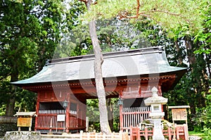 Zuishin Gate in Dewasanzan Shrine, Yamagata, Japan