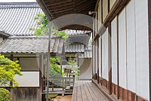 Zuishin-in Temple in Kyoto, Japan. The temple was founded in 991