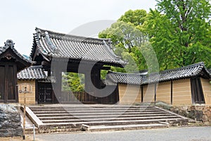 Zuishin-in Temple in Kyoto, Japan. The temple was founded in 991