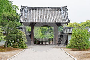 Zuishin-in Temple in Kyoto, Japan. The temple was founded in 991