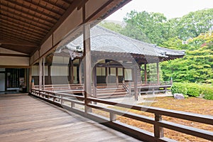 Zuishin-in Temple in Kyoto, Japan. The temple was founded in 991