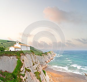 Zumaia coast, Pais Vasco Spain