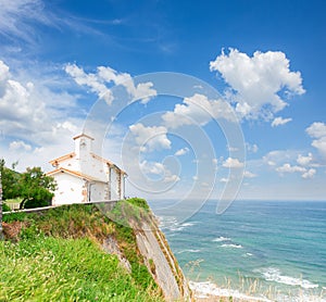 Zumaia coast, Pais Vasco Spain photo