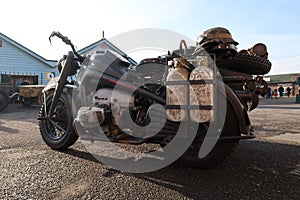 Zundapp KS750 motorcycle & sidecar.