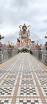 Zuoying Yuandi Temple at Lotus Pond in Zuoying district,Kaohsiung City, Taiwan