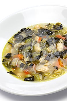 Zuppa di cavolo nero, black kale soup