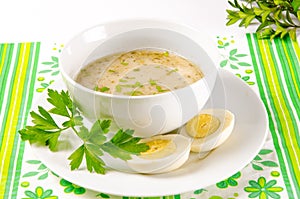 Zurek is a Polish soup