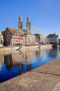 Zurich, the Great Minster