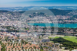 Zurich mountain Uetliberg, Switzerland