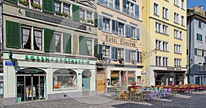 Zurich old town street