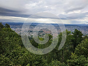 Zurich panorama from Uetliberg