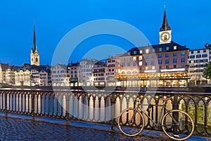 Zurich skyline, Switzerland.