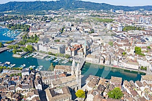 Zurich in summer