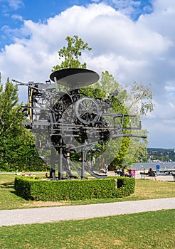 Kinetic sculpture Eureca in Zurich