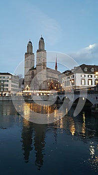 Zurich twilight