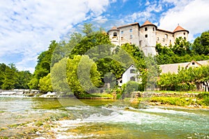 Zuzemberk Castle, Slovenian tourist destination.