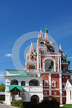 ZVENIGOROD, RUSSIA - May, 2017: Savvino-Storozhevsky monastery in Zvenigorod. Moscow region, Russia