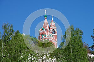 ZVENIGOROD, RUSSIA - May, 2017: Savvino-Storozhevsky monastery in Zvenigorod. Moscow region, Russia