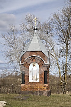 Zverin-Pokrovsky Monastery. Veliky Novgorod