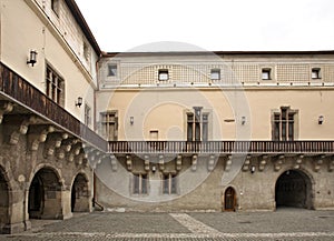 Zvolen castle in Zvolen town. Slovakia