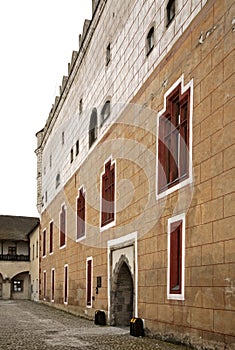 Zvolen castle in Zvolen town. Slovakia