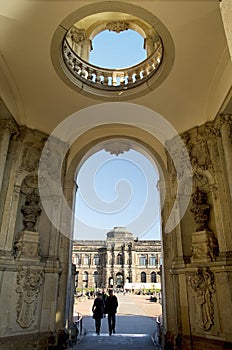Zwinger in Dresden,Germany