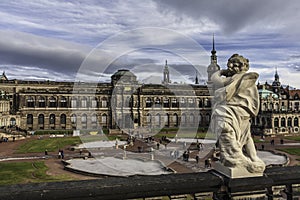 Zwinger of Dresden in Germany. photo