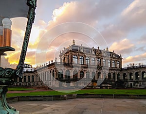 Zwinger at the dusk