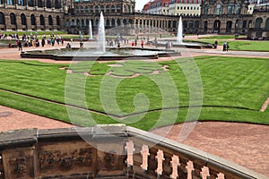 Zwinger gardens, Dresden