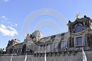 Zwinger Museum Building from Dresden in Germany