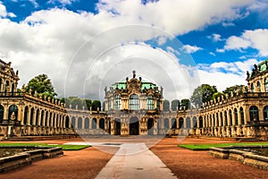 Dresden, Germany - The Zwinger Museum in Dresden that is the home of the Sistine Madonna photo
