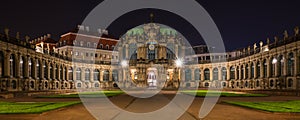 Zwinger by night- Dresden, Germany