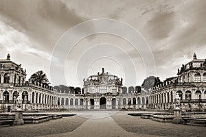 The Zwinger Palace in Dresden