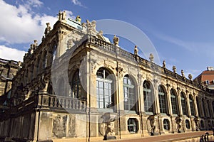 Zwinger palace in Dresden